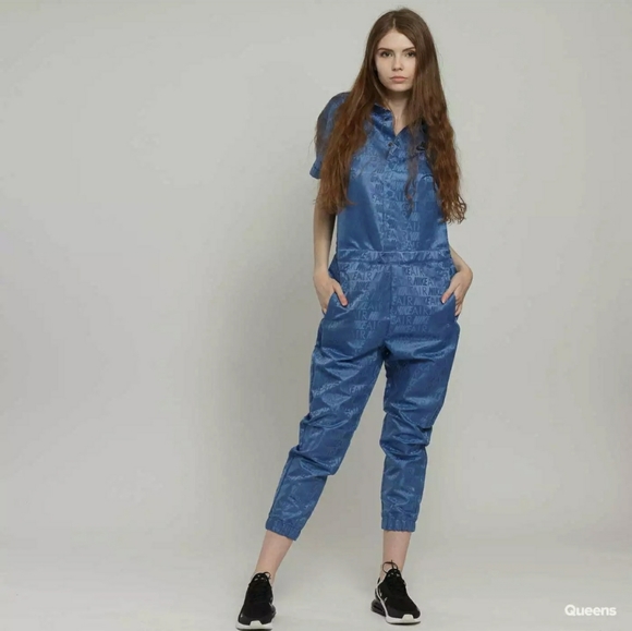 nike blue jumpsuit